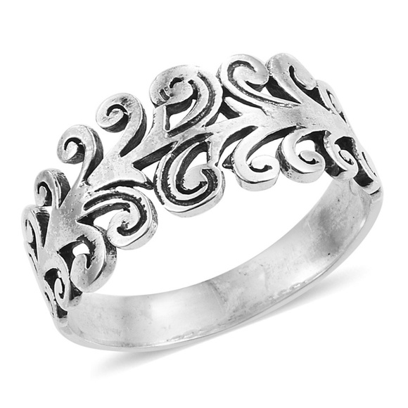 Sterling Silver Ring (Size 7.0) (3.5 g) - Picture 2 of 4